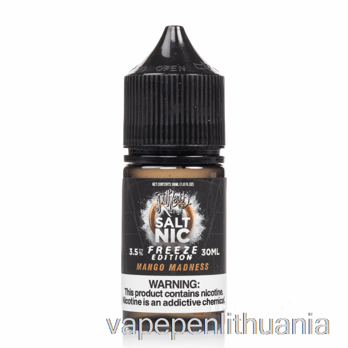 Užšaldyti - Mango Beprotybės Druskos - Negailestingos - 30ml 35mg Vape Skystis